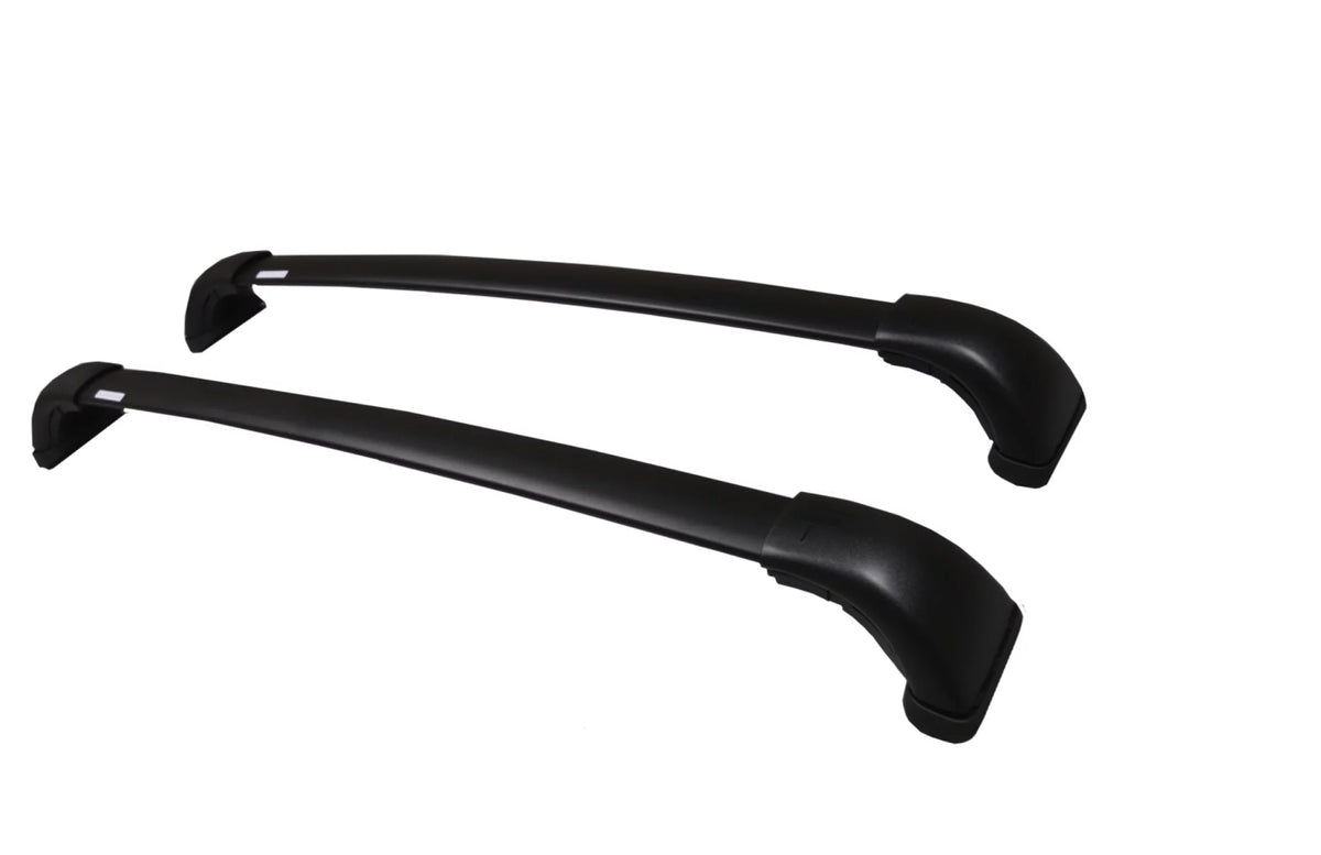 Rack SE Set Highlander XLE a Black Crossbars 2014-2019, Roof Toyota Cargo Aluminum Rack Limited 2pcs, Limited Platinum Replacement BRIGHTLINES of Top For