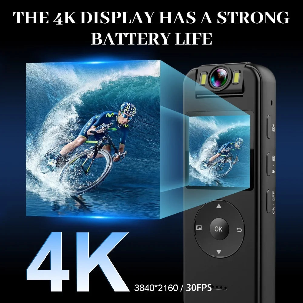 camera action exterior and 4K recording sports suitable recorders. wide-angle for camera cycling CS09 is