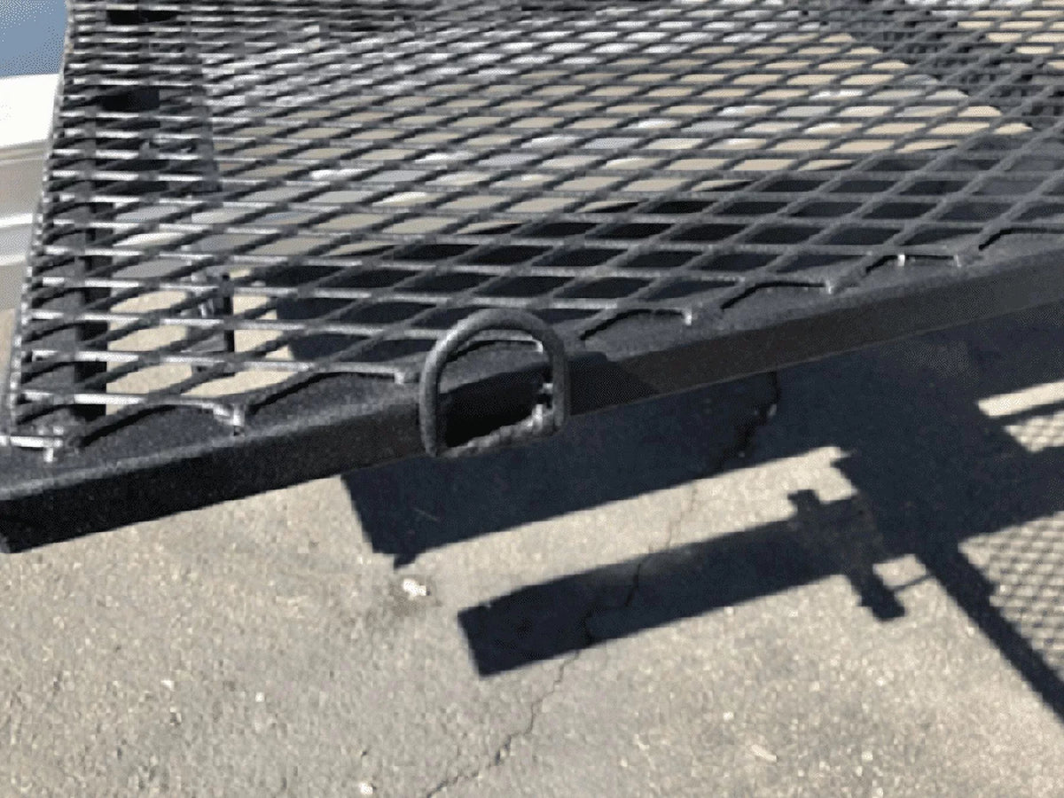 The Truck with Steel RV Heavy Duty Finish 60" Rack Made 20" Bumper x in Rugged Bed Storage USA
