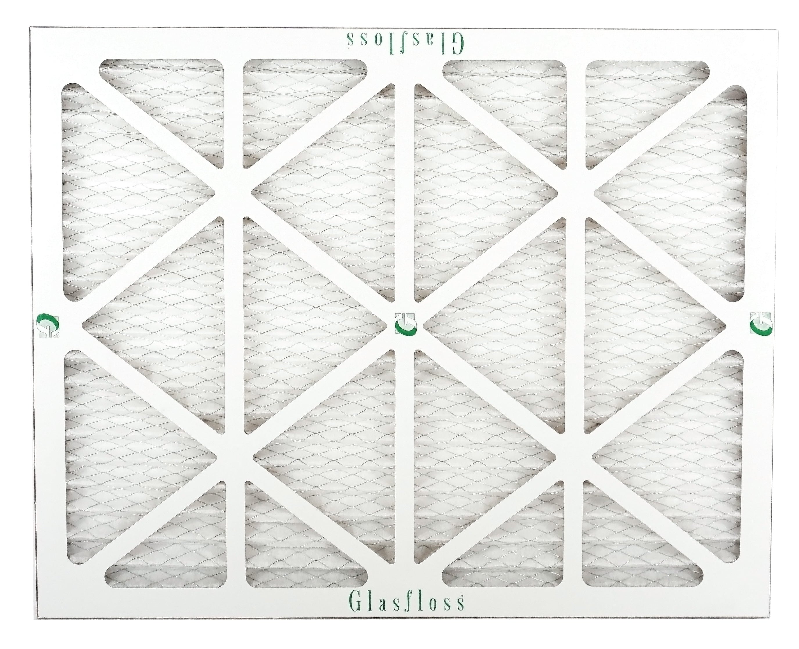 22.5x7/8 MERV - dimension: USA Air Made -Qty:12 10 - x inch) Filter 20x23x1 Furnace Glasfloss (Actual 19.5 in -
