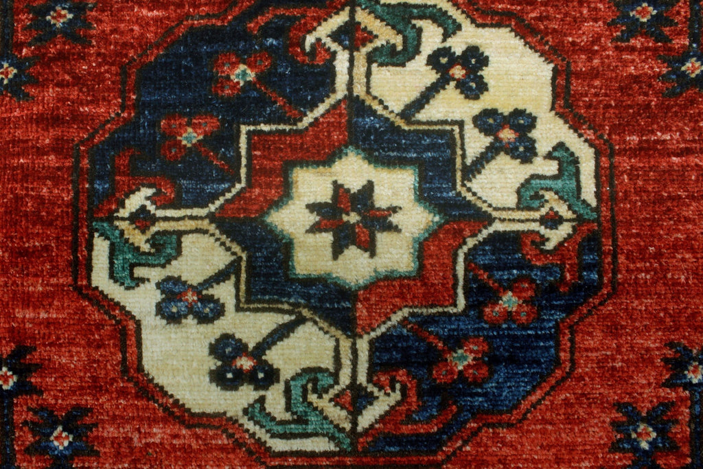 Aria Rug, Maysa 9'10" x Red/Blue 8'3"