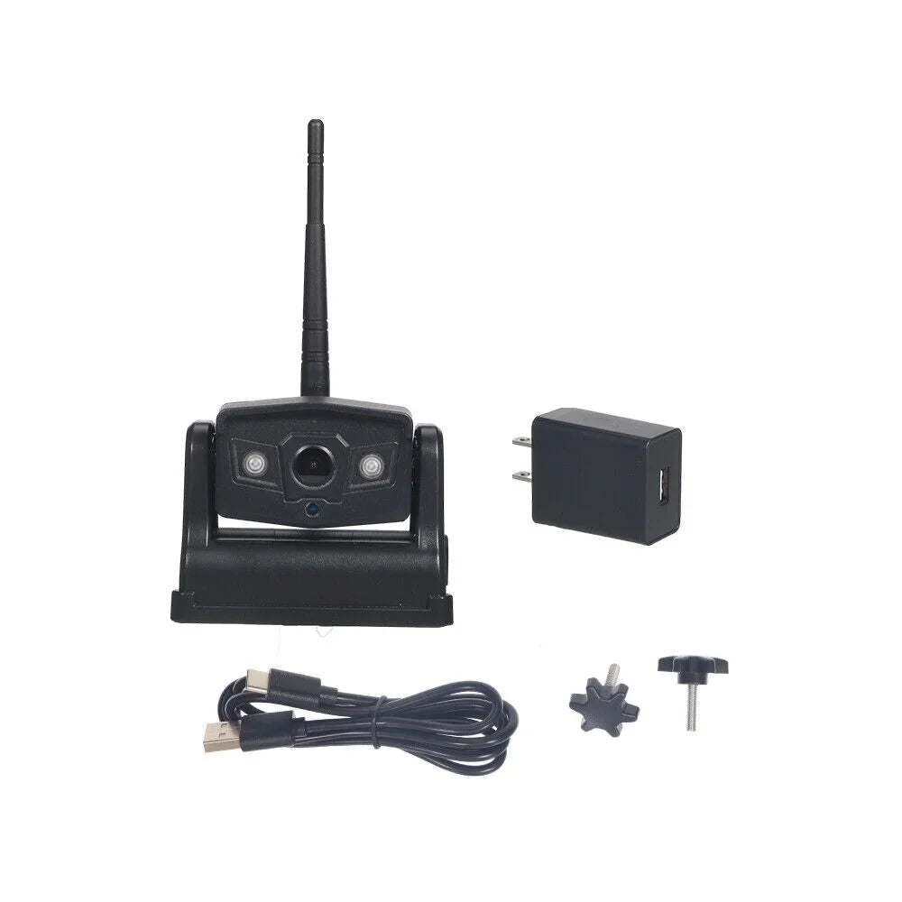 Backup Battery JahyShow Wireless, High-Capacity View Camera, Front/Rear Magnetic 9600mAh WiFi