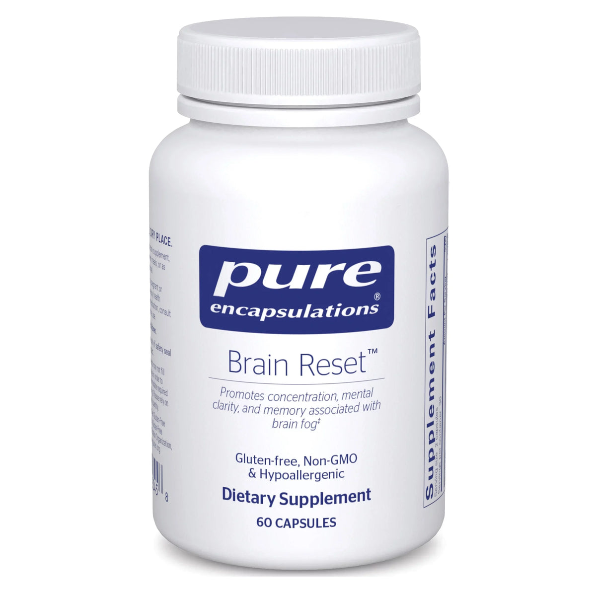 with Associated 60 Clarity, Brain Supports Encapsulations | Memory | Pure and Concentration, Brain Fog Capsules* Reset