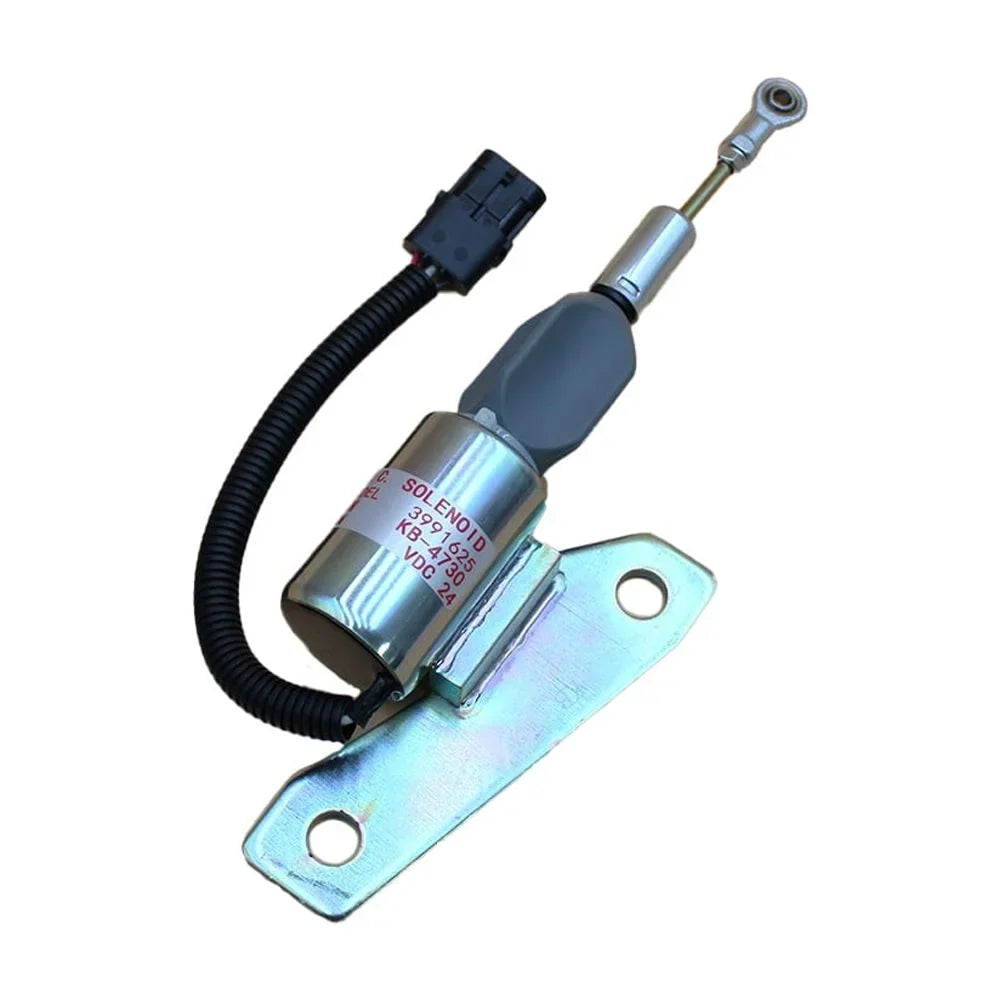 One RAParts Fits R225-7 Shutoff Hyundai R200-5 SA-4959 Excavator 335-7 Solenoid Fuel