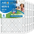 16.375x21.5x1 16.375x21.5x1 5 FILTERS USA MPR Furnace 8 CLEAN Pack Comparable Made 6 700 Air to FPR by Electrostatic Filters Air MERV Premium WICKED Filter Filter HVAC AIRX AIR. Pleated & Conditioner