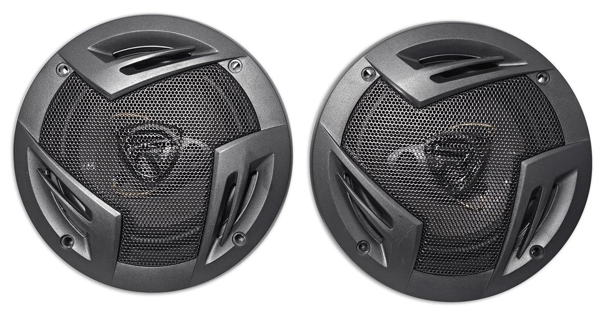 Car RMS Watts (4) RV5.3A Rated 1200 Rockville Watts/200 5.25" Speakers CEA 3-Way