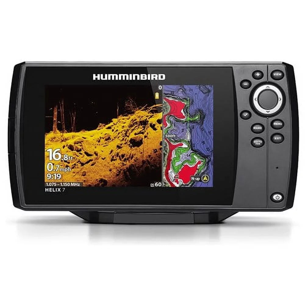 '-411610-1 G4 MEGA DI GPS Color 7 Display HELIX CHIRP Dual Humminbird 7in Finder, Spectrum, Fish