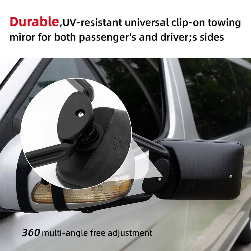 Spot Pickup Adjustable XUKEY Tow for Car Blind Dual W/Strap Trailer 2X Extension Fit Universal Mirror Truck