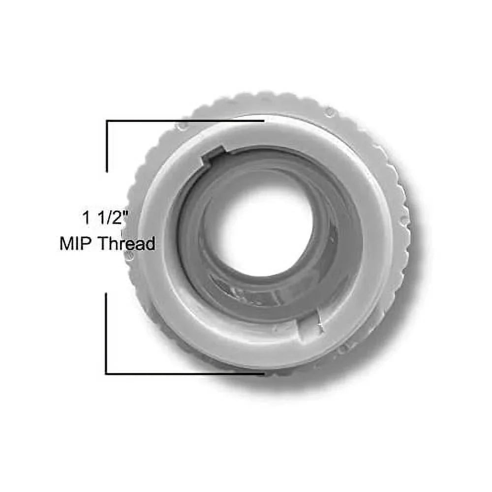 Pack) Pool | | Pro & DPM For Fitting Directional Heavy-Duty Flow Inground (Slotted Hydrostream Thread Spa Return 1 10 Swimming Opening, Spa Jet MIP Inlet Rotating Pool For Eyeball 1/2" Fitting &