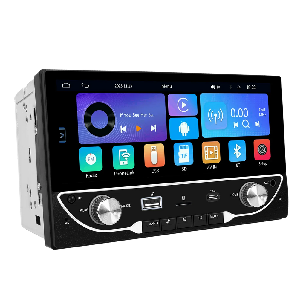 wireless View carplay/auto Rear Support mp5 Bluetooth TF/USB Player Radio 2DIN Car Universal Camera FM 6.86" Receiver
