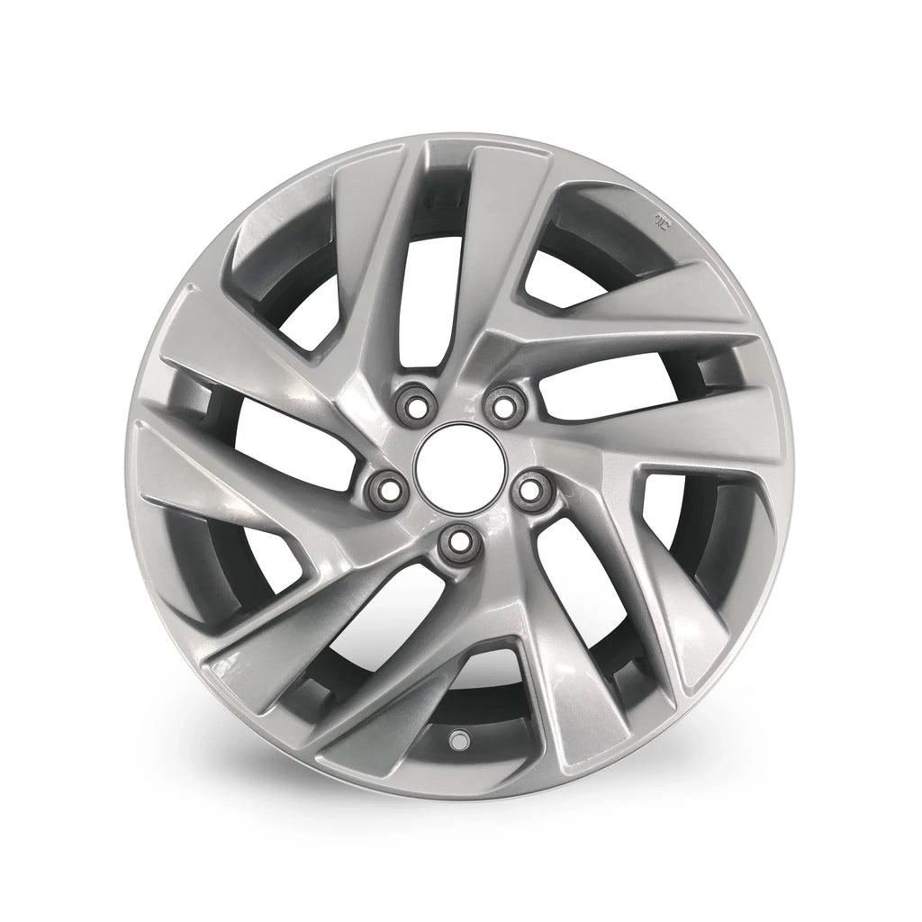 Automotive Twisted grade Wheel Rim for x CR-V Honda Silver 2016 2015, Velospinner Replacement Brand Alloy spoke 17" OEM New 7" Single 64069A