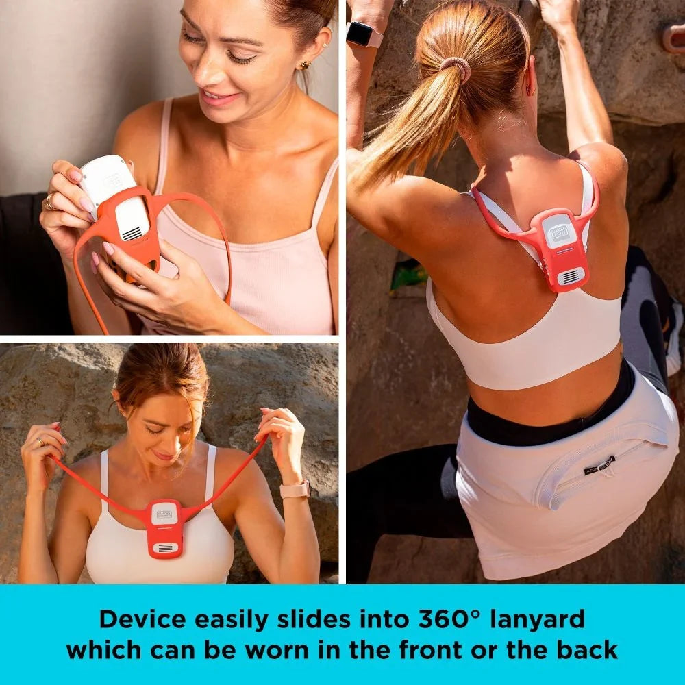 (BCWCC101-04) and BLACK+DECKER Tropicoral Comfortpak, Cooling Wearable Device, Heating
