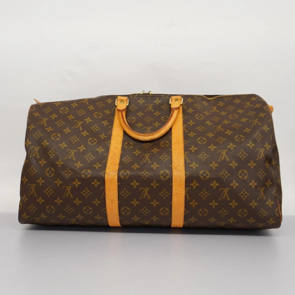 M41424 Brown Pre-Owned Keepall 55 (Good) Women's Men's Monogram Boston Bag
