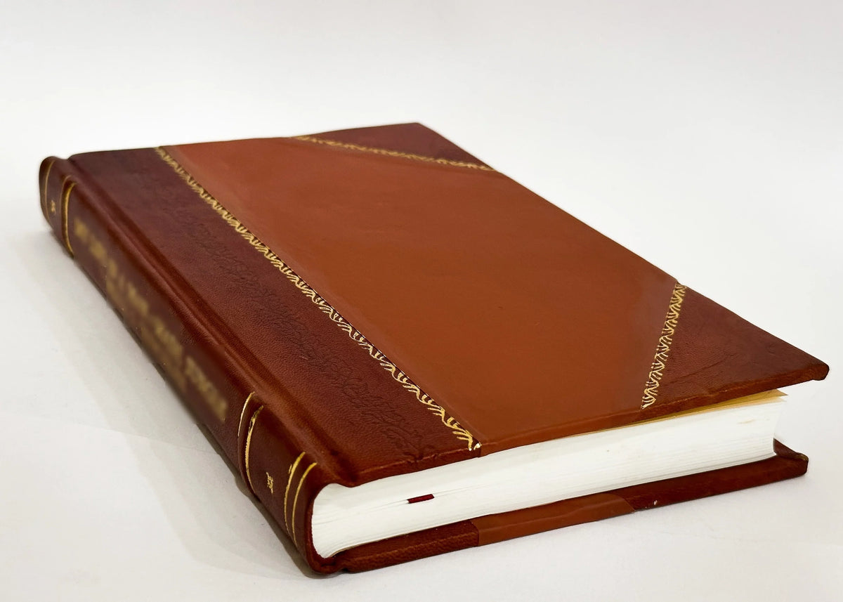 of Lectures the 3 (1791) Benjamin Notes Bound] Rush, Brief Volume on [Leather