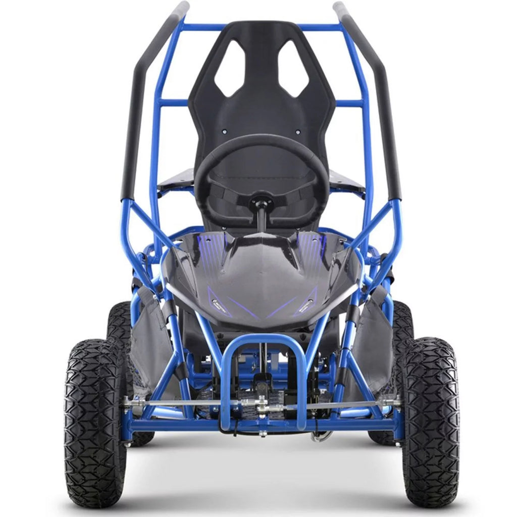 Kart Electric MotoTec 1000w Maverick Blue Go 36v