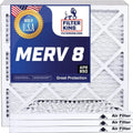 x Filter Air King | A/C Furnace HVAC IN MERV | 4-PACK Pleated .75" x 33.5 Actual dimension: | Filter 23x33.5x1a 23 USA | MADE 8 Filters