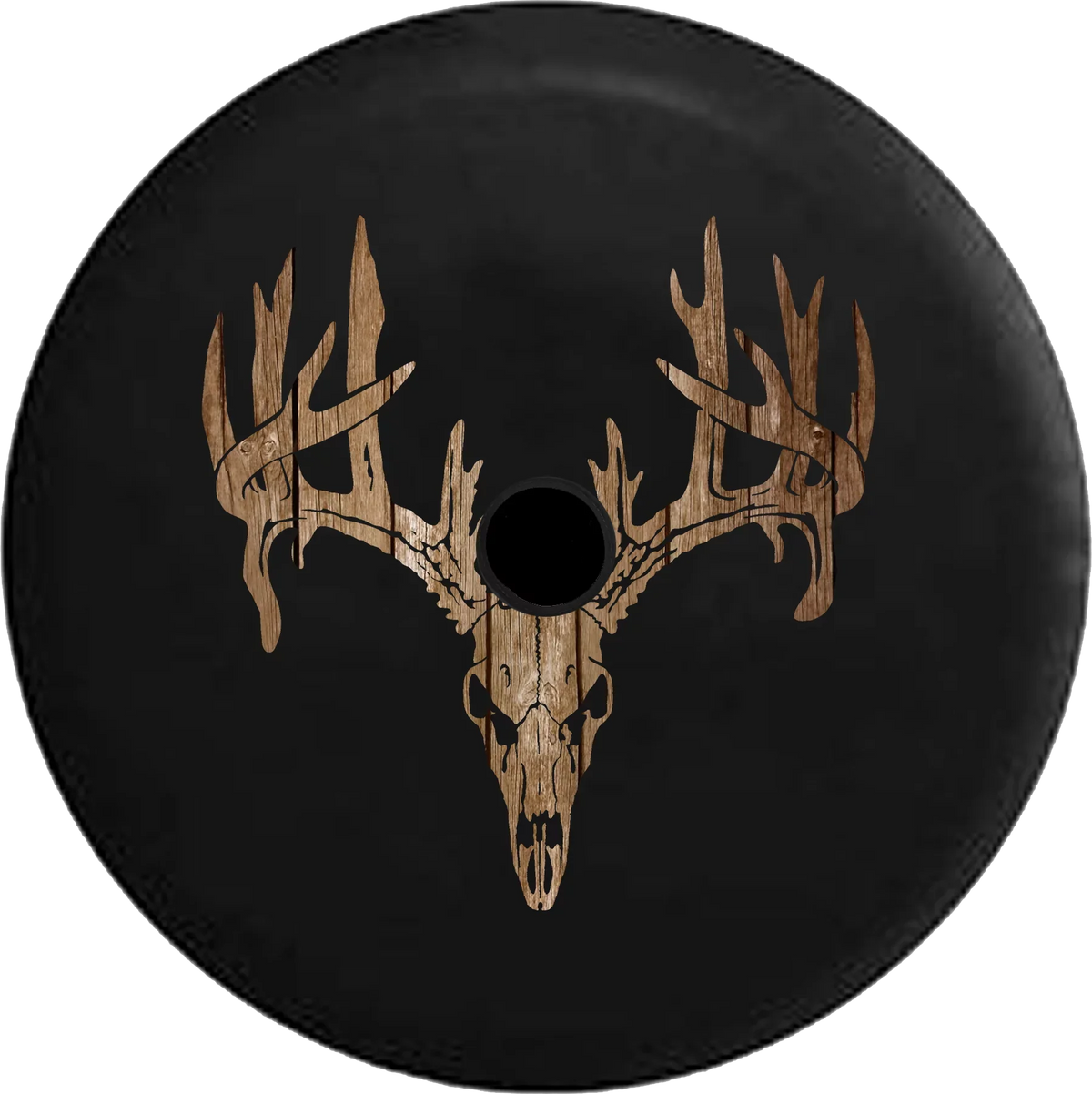 for Skull 33 Deer RV Cover Skulls Camera Ghost Tire Inch Hunting Antlers Spare Wrangler Backup 2019 JL Dark Jeep 2018