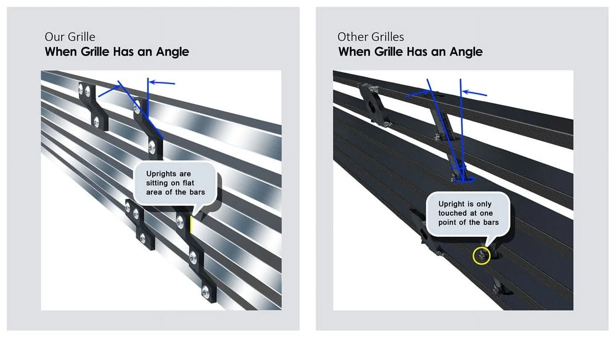 K APS Billet Main Stainless Premium with 8x6 Chrome Upper N19-S54258C Blazer Compatible C Grille & 1992-1993 88-93 Pickup Suburban Chevy Steel