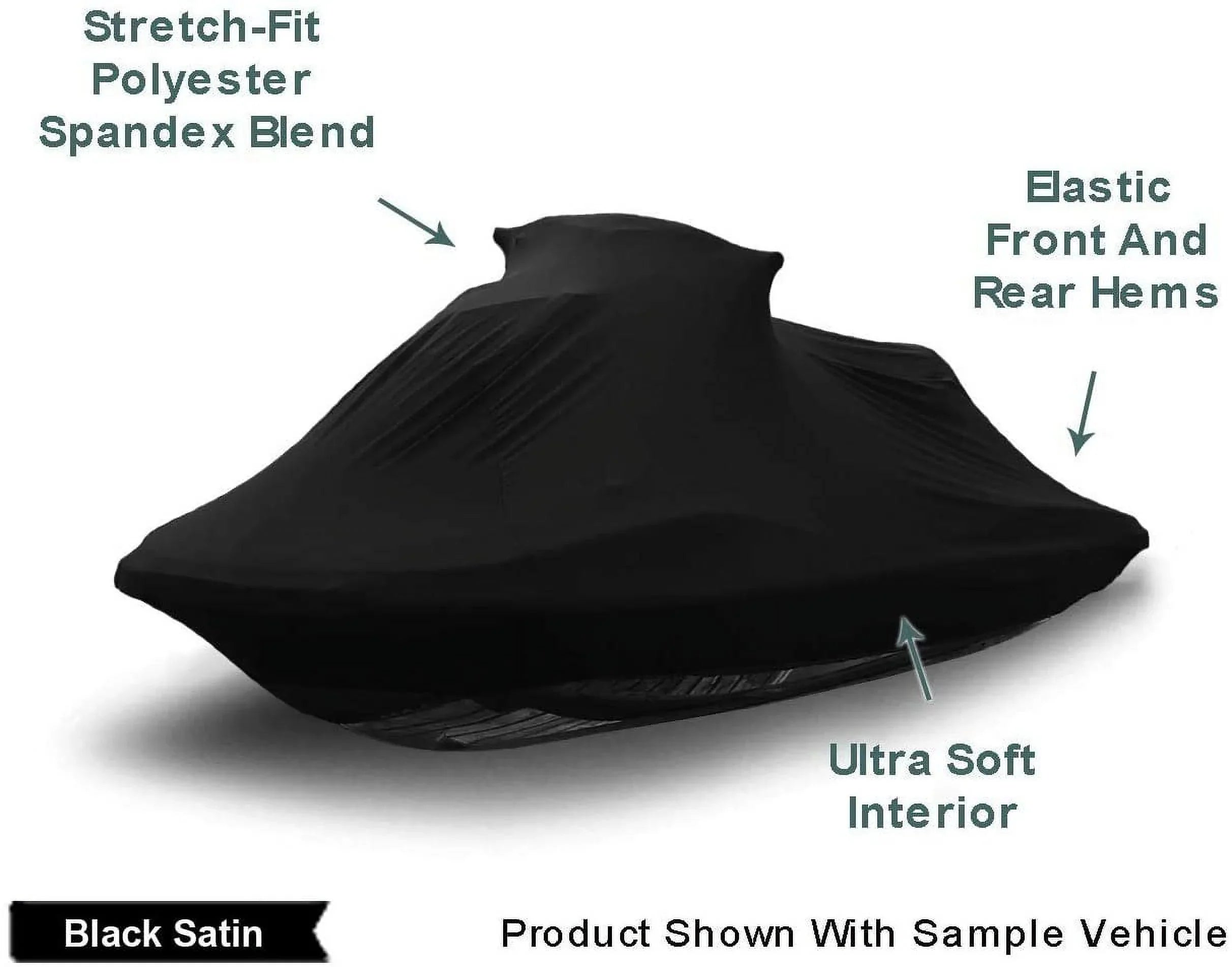 '- - Storage Satin Indoor ONLY Jet VXR from & Inside! Black Wave Ski Protects for & Yamaha Includes Runner - Soft Dust Ultra - Bag Stretchy Cover 2020 Dings Indoor