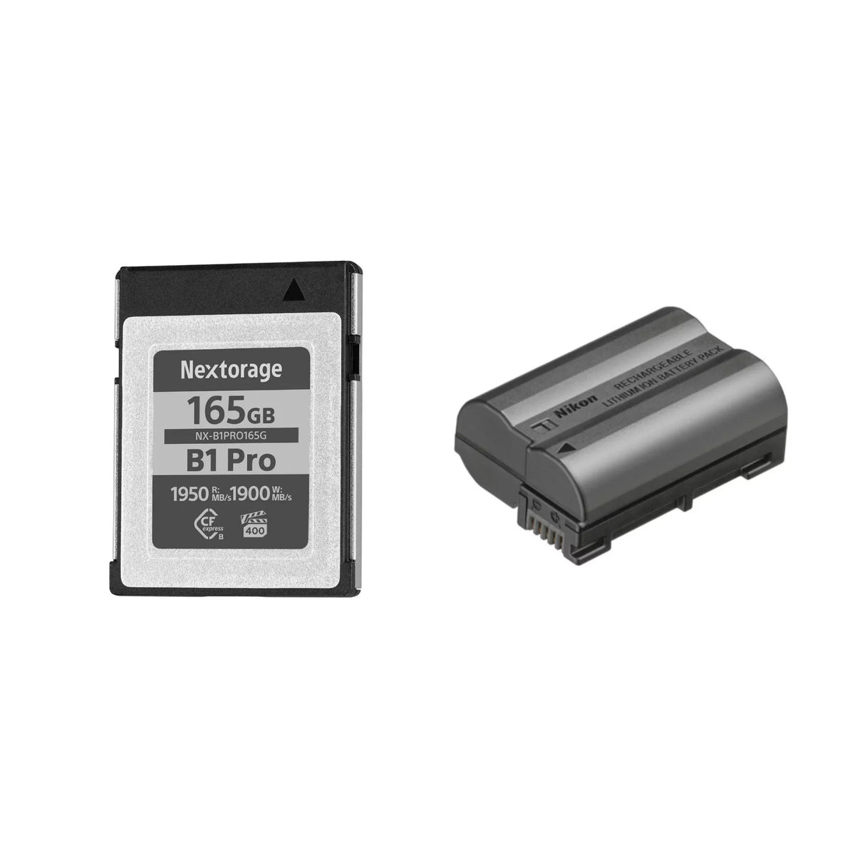 CFexpress 165 Pro Type Bundle B Nextorage B1 Series Anti-Static with EN-EL15C GB