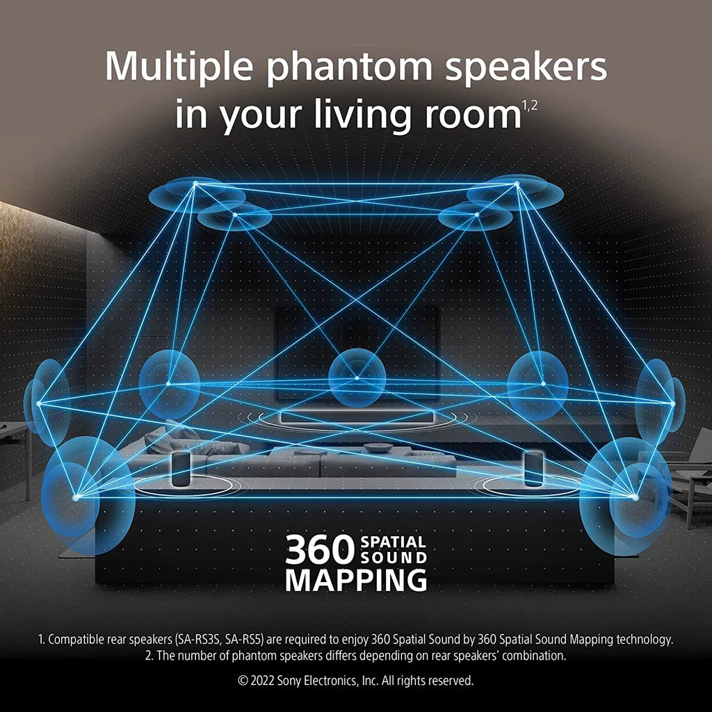 XR Soundbar Virtual:X Smart HT-A3000 Built-In XR85X95K (2022) LED Subwoofer HDR with DTS with 4K and 3.1Ch BRAVIA Mini TV 85-inch