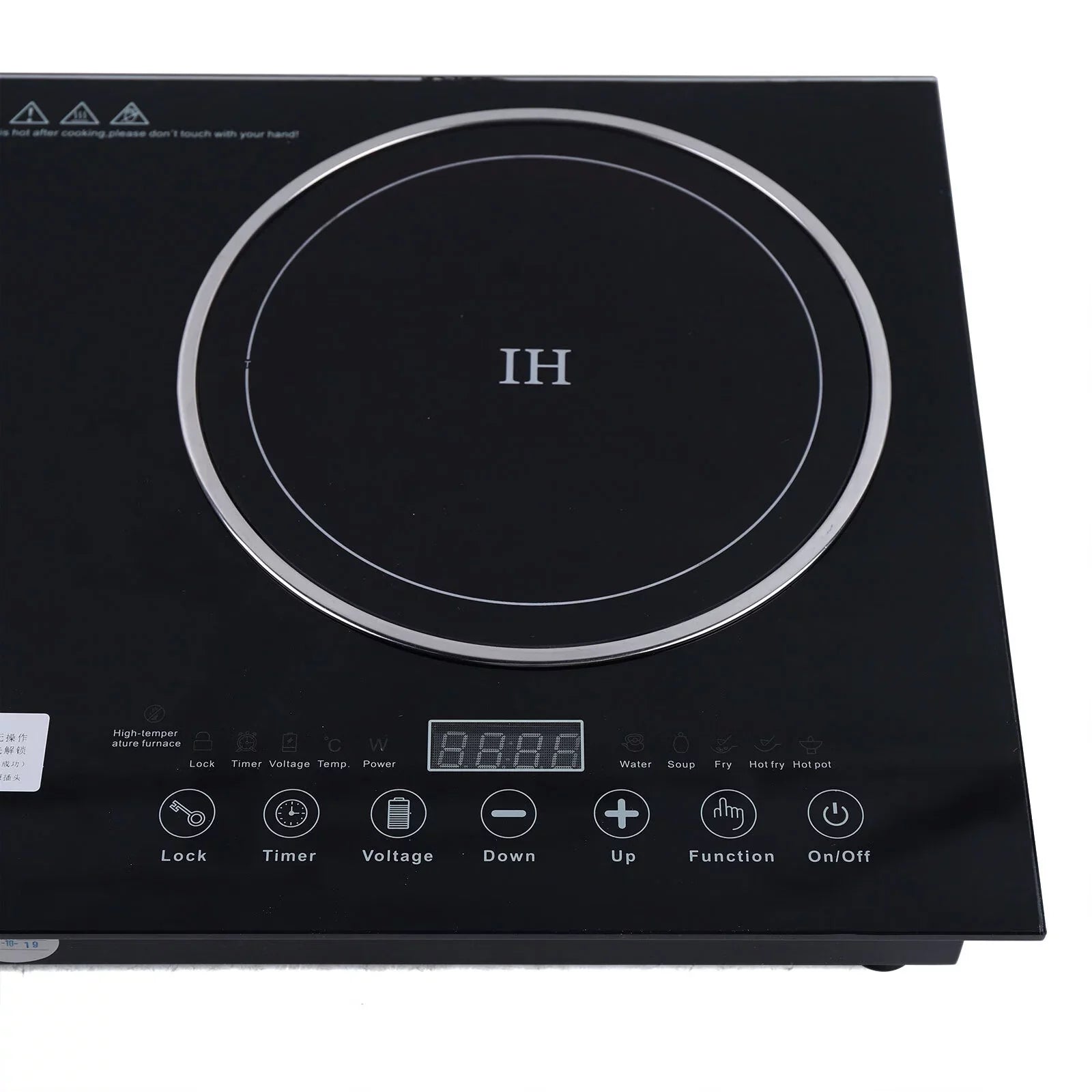 Digital Dual 1200W Burner Cooktop Sensor Cooker Touch ANQIDI Countertop Stove Cooker+1400W Ceramic Portable