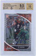 #158 Fanatics Authenticated Authentic Certified Autographed Absolute Bengals Panini Witnessed 2020 Joe Rookie - Card Beckett 9.5/10 Fanatics Burrow Cincinnati