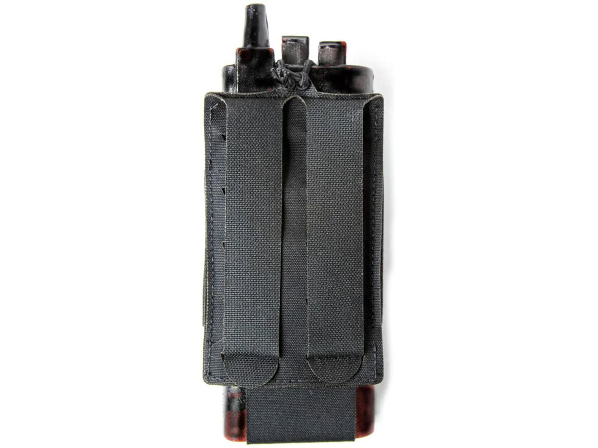 Blackhawk 37FS50BK MOLLE-Compatible Foundation Series Radio Nylon Pouch Black