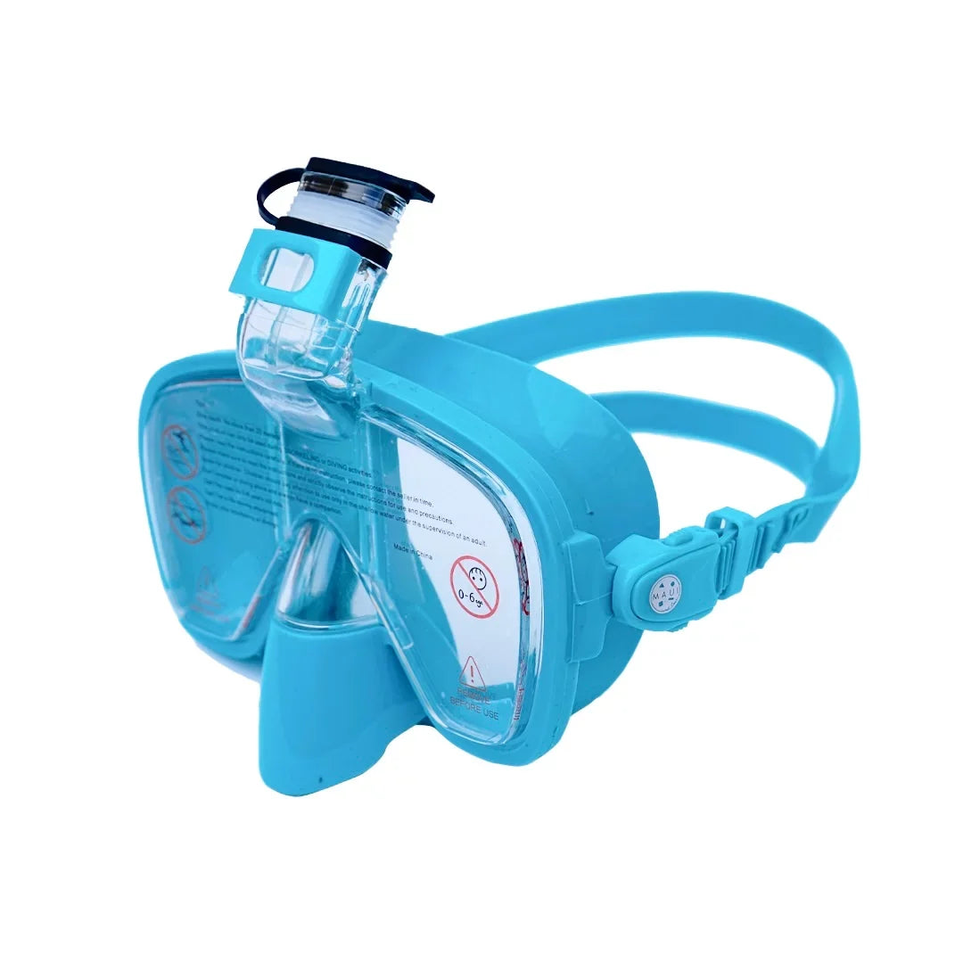 Hi Mask Snorkel Sons Blue Maui Half and