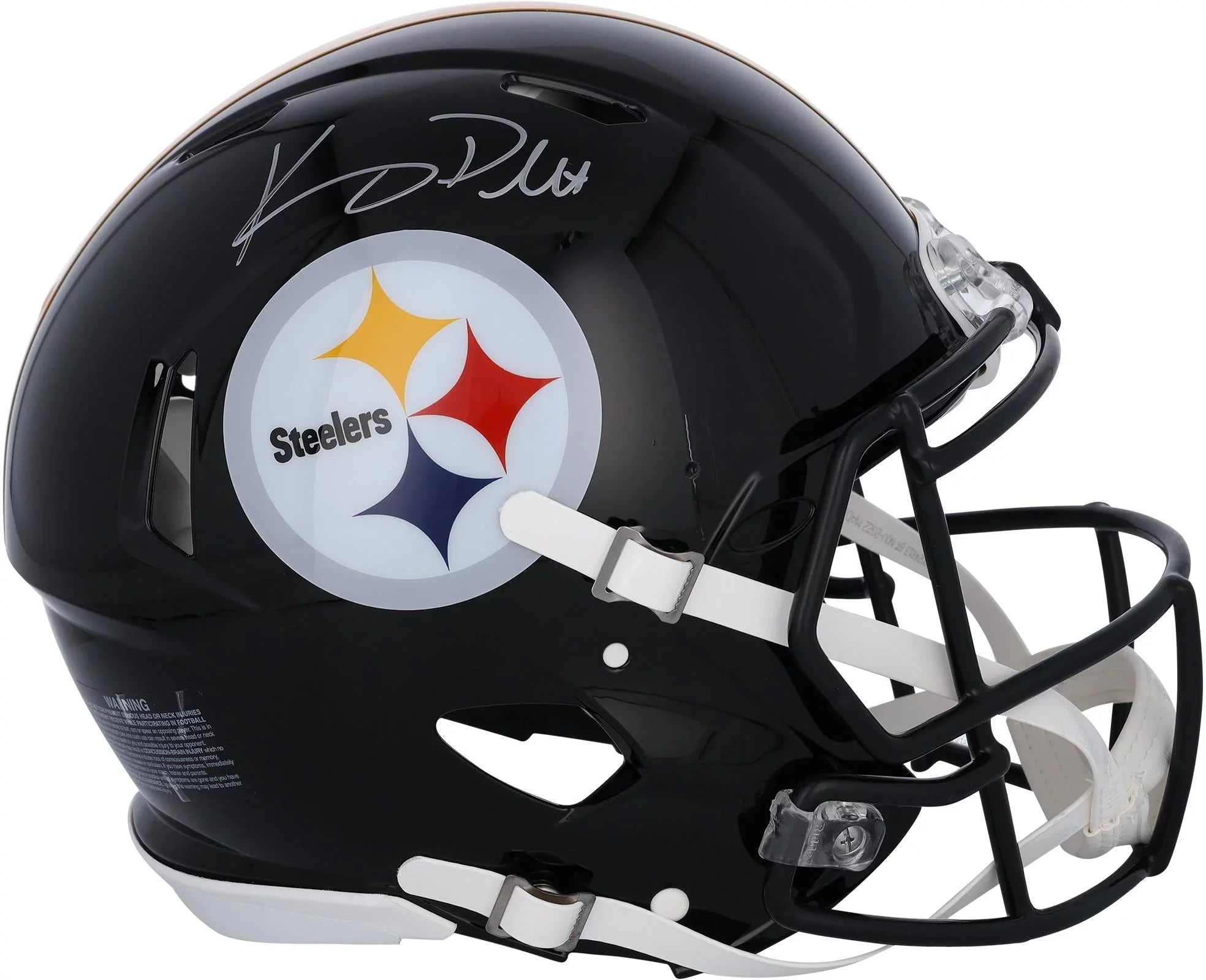 Pickett Pittsburgh Kenny Autographed Riddell Certified Authentic Helmet Steelers Fanatics Authentic Speed -