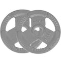 17LB Olympic 2 Weightlifting, Plate Weight Cast Iron Olympic Pack Strength Standard and or Training Plates, for