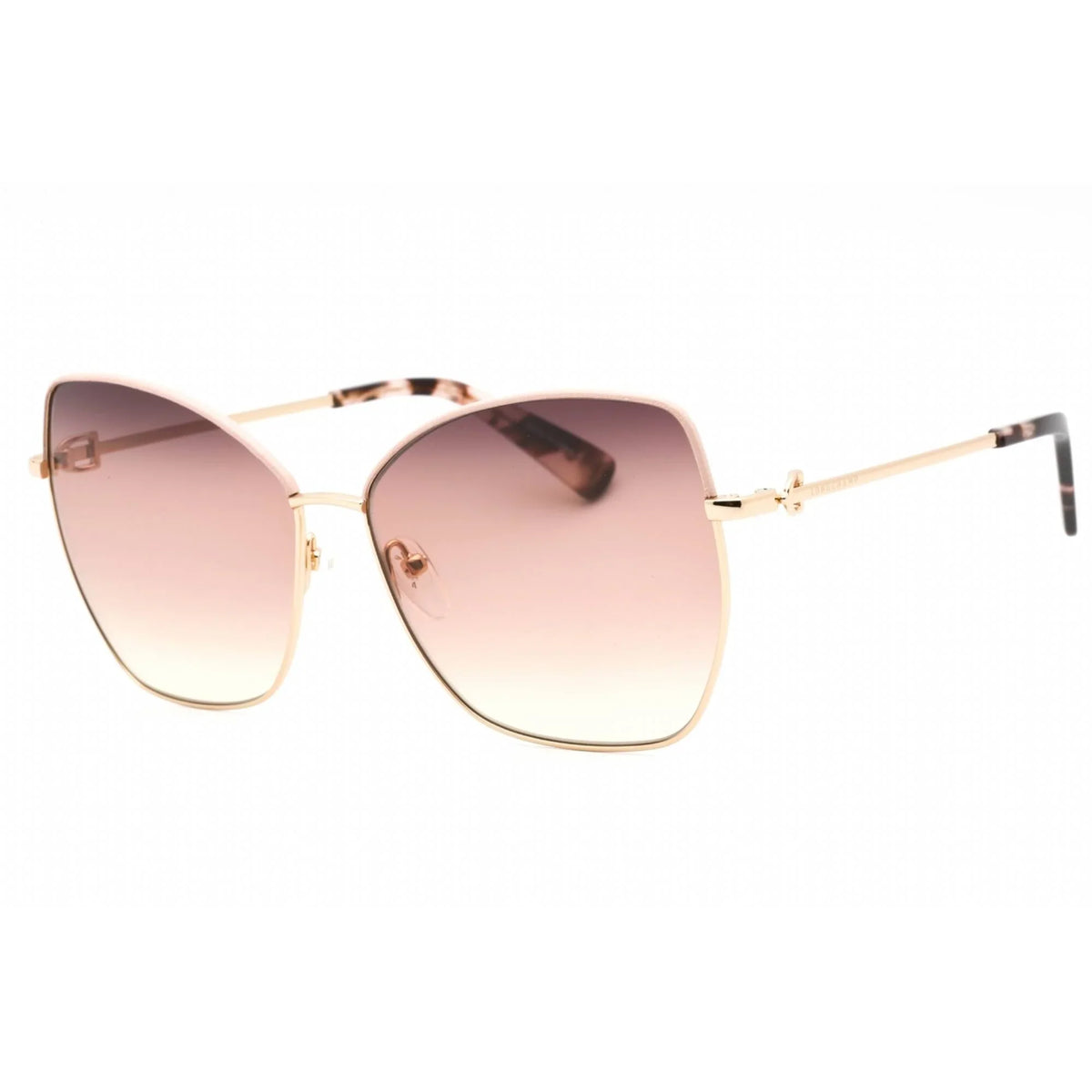 Rose / Brown LONGCHAMP 774 SL Sunglasses Peach 156 Gold LO
