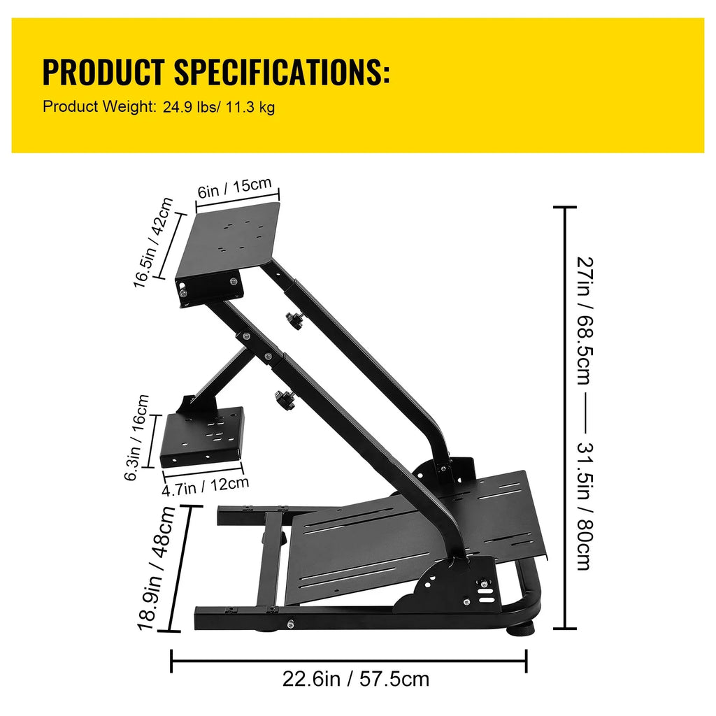 For Wheel G920 SKYSHALO Steering Stand Racing Simulator G27 Stand T300RS G29 PS4