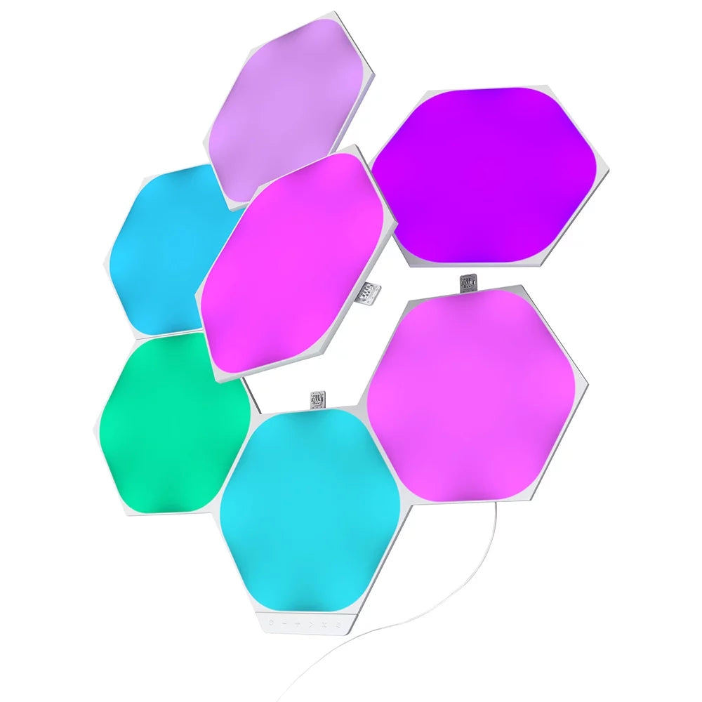 7 Panels Kit - Hexagon Panels Light - Smarter