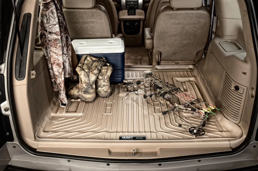 Escalade Cargo Chevrolet Yukon Series Husky Liner by Tahoe/GMC 21 RealTruck 2021-2023 with with Behind Weatherbeater Compatible Cadillac Black 2nd select: Compatible Seat