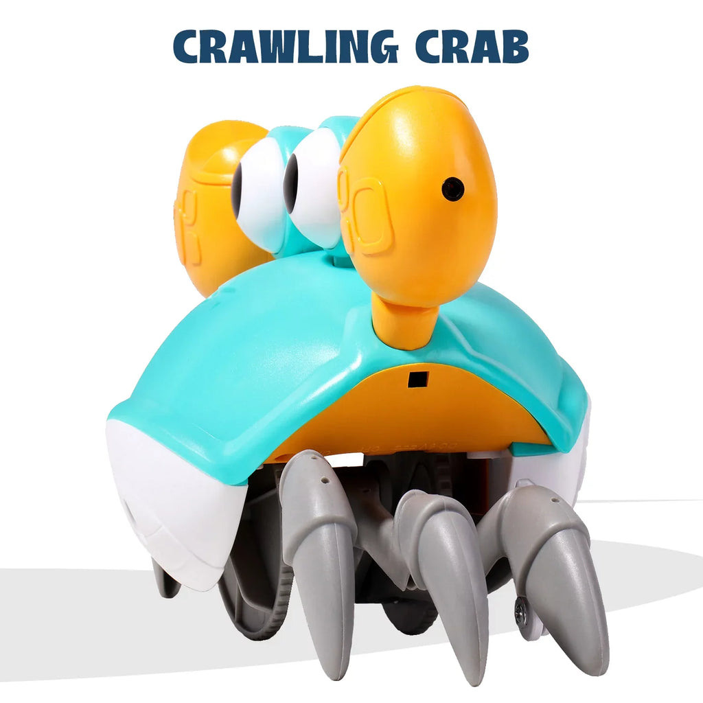 Sensory Gift Multicolor And Months 6-12 Christmas Crab Kids and And Time 0-6 Birthday - Ideal Crawling Little Encourage Toddlers Crawl For And Learning Vesna Tummy Years