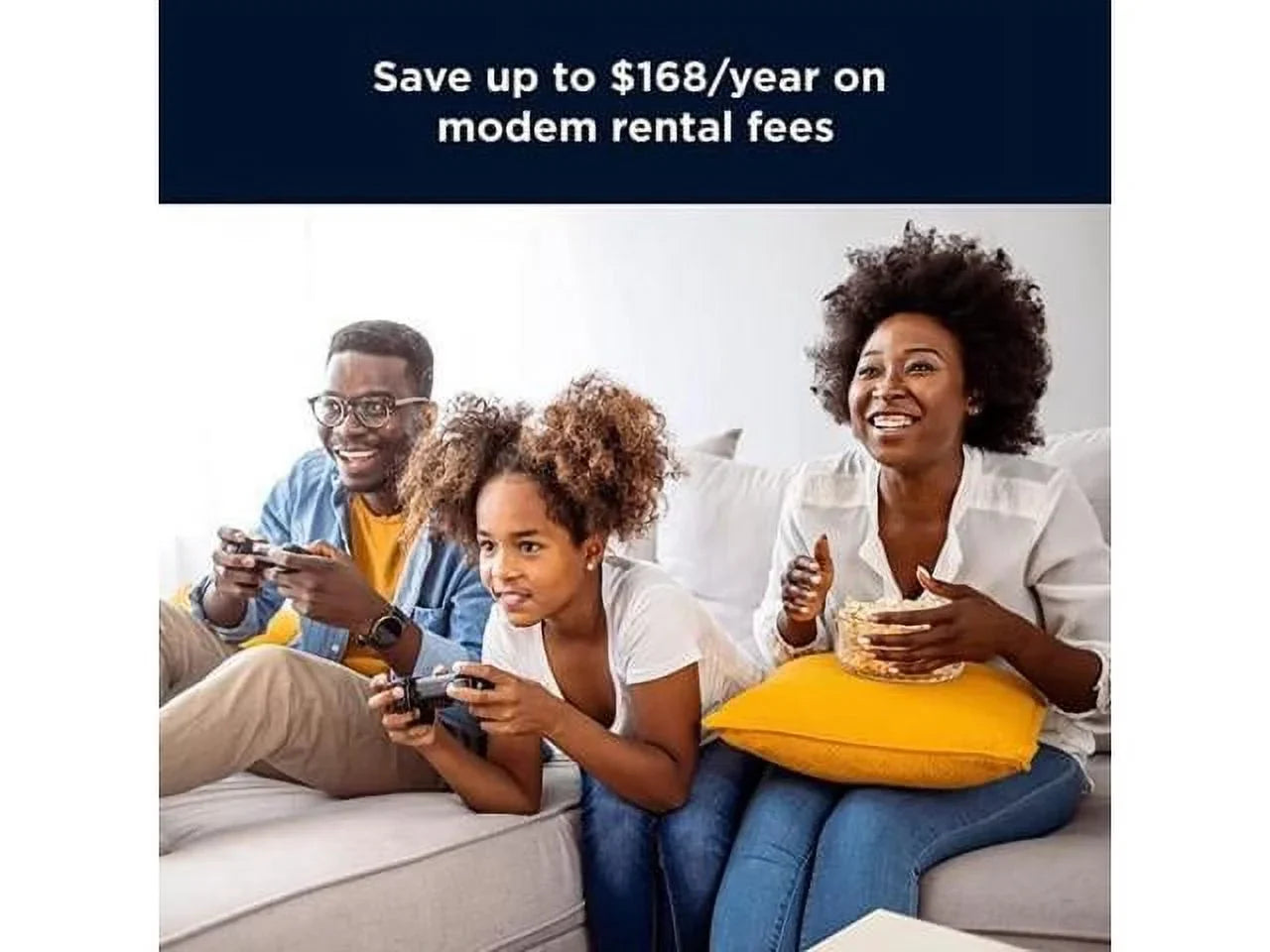 Certified Time Mbps Modem, Cable, by 343 Warner More Cable Comcast 3.0, and DOCSIS MB7220, XFINITY, Model Cox, (No Wireless) BrightHouse, 8x4
