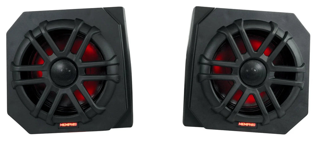 XP900 Pods+LED Memphis Tower RNGR65FE Speakers+Amp Ranger For 2) Polaris 2013-17