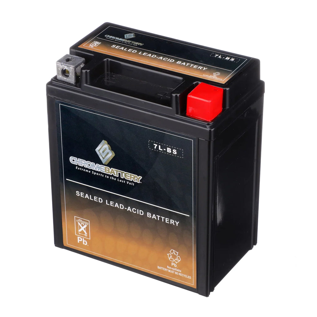 (7l-bs for Chrome Kawasaki Atv Ah, Volts,6 2009 450cc 12 75 Battery Battery Kfx450r Ytx7l-bs Cca)
