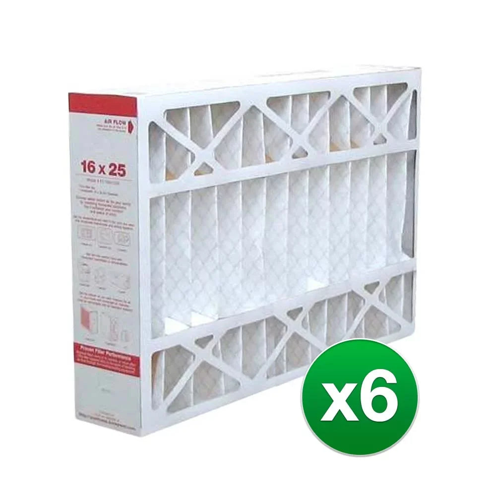 Honeywell 11 (6 16x25x4 MERV Pack) Furnace Air Filter Fits CF200A1008