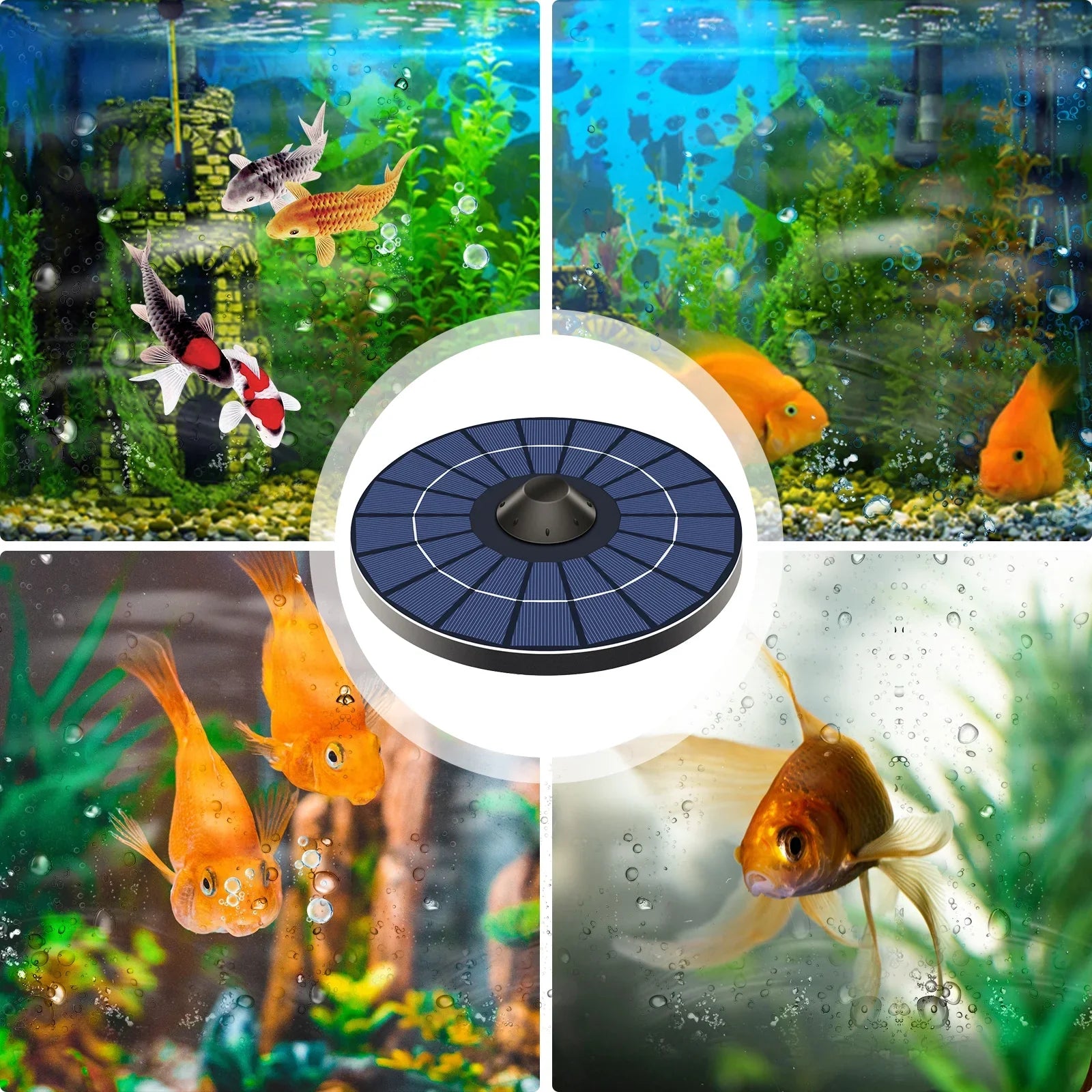 Tank Bubble Instrument,Aerator Aerator Fish liquid Fish Small Bubble Small liquid liquid Tank Pump se Carevas Stone Pond Stone Pond Solar Pond Tank Pond Air Aerator Small mewmewcat