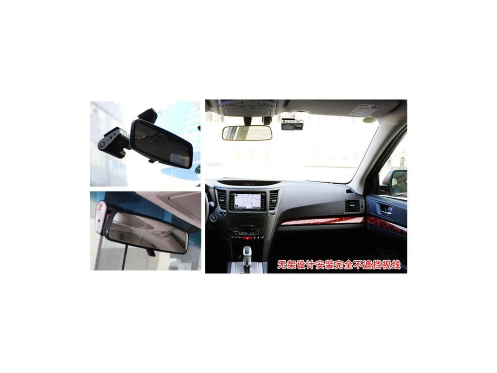 IR separated Chi Car I1000 driving Screen DVR Recorder lens I1000 black boxFull Remote + vision with 2" Camera Controller 1080P automobile 1080P twin Full HD recorder night