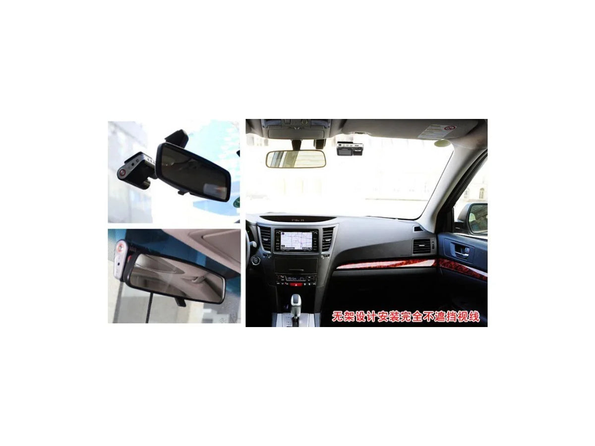 IR separated Chi Car I1000 driving Screen DVR Recorder lens I1000 black boxFull Remote + vision with 2" Camera Controller 1080P automobile 1080P twin Full HD recorder night