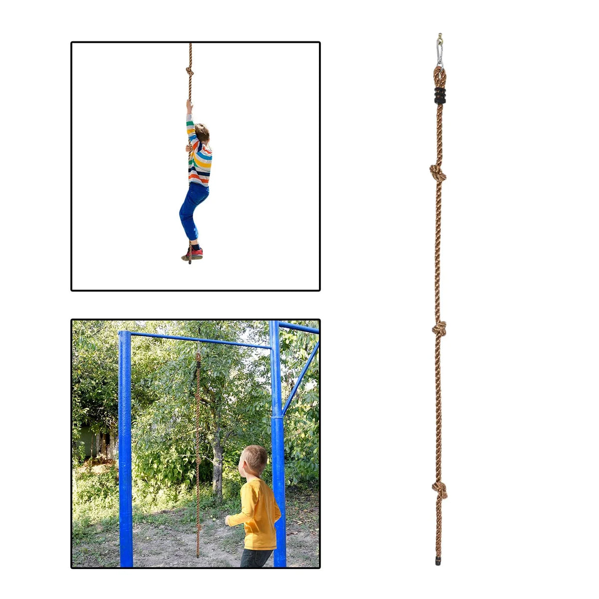 Early for Play Tree Rope fitness Toy exterior Swing, Trees Indoor, Climbing Toy Rope Outside Training Climbing