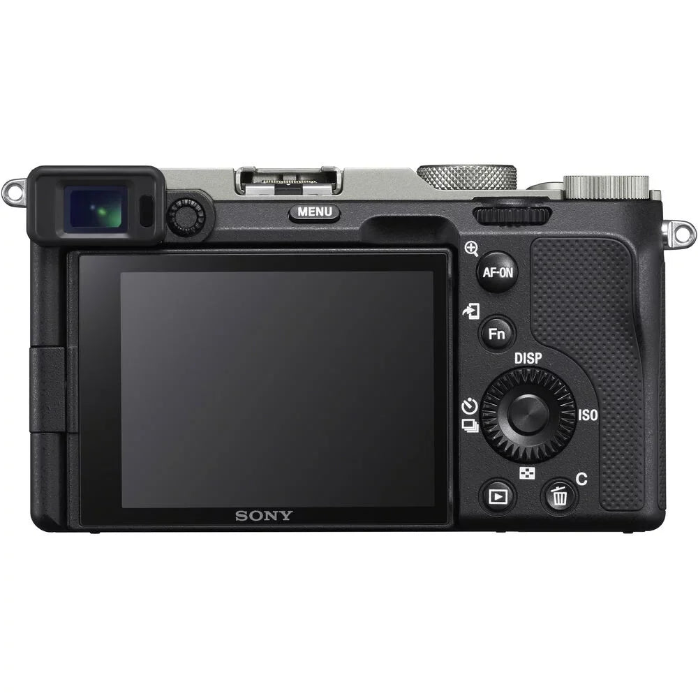 Silver a7C 28-60mm Camera Basic Mirrorless Bundle ILCE7CL/S W/ Alpha - Lens