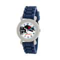 Silicone WRB000114 Blue Balloon Boys' Teacher Red Grey Watch,Dark Strap, Time Plastic