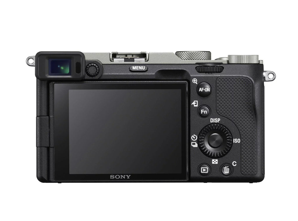 FE a7C Lens with (Silver) Bundle Alpha Camera Mirrorless Essentials 28-60mm