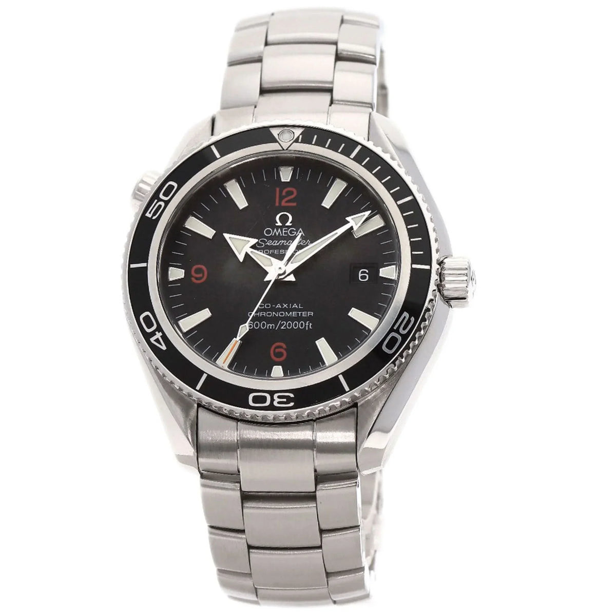 2201.51 Men's Steel/SS Stainless (Good) Pre-Owned Omega Planet OMEGA Watch Ocean Seamaster Co-Axial