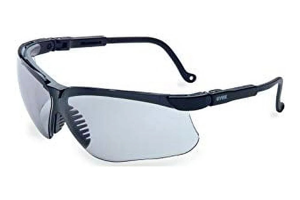 Eyewear- Honeywell Polycarbonate 50 Lenses- Gray Genesis Uvex 763-S3213X Black By Frame Percent