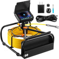 32.8FT Camera IP68 DVR Waterproof 6PCS TFT Cable with Camera 4.3 Duct LCD SKYSHALO Monitor 10M Pipeline Screen Function Lithium Sewer in. Camera Inspection 8500MAH Inspection Camera Battery, Pipe LEDs